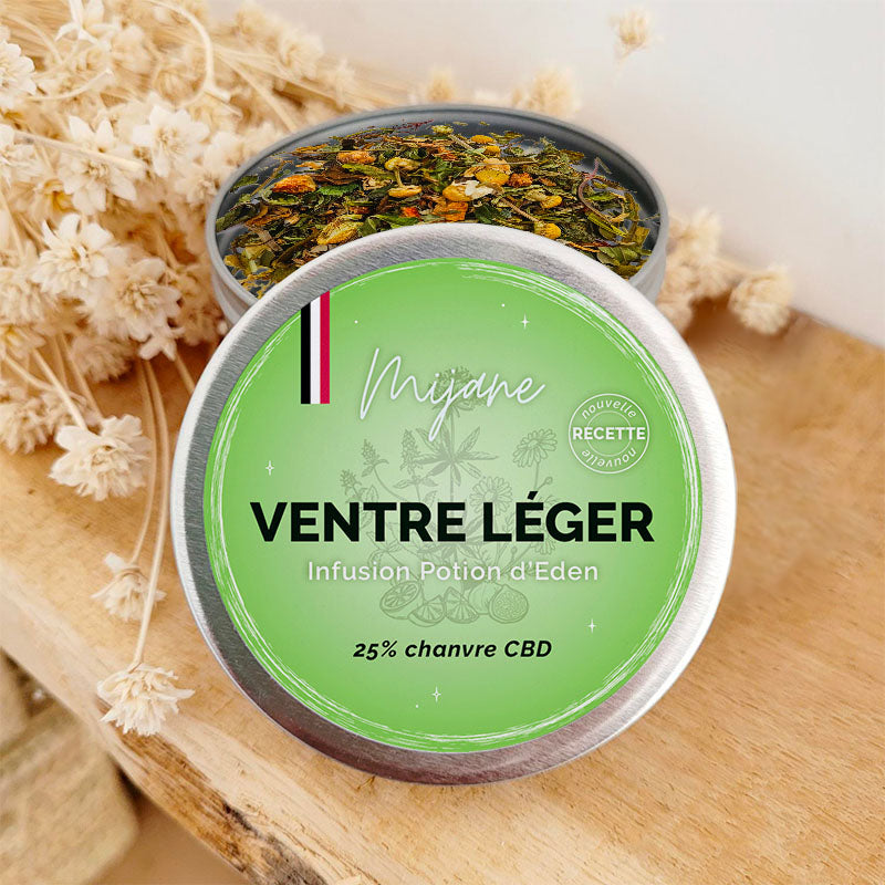 INFUSION VENTRE LÉGER - Potion d'Eden