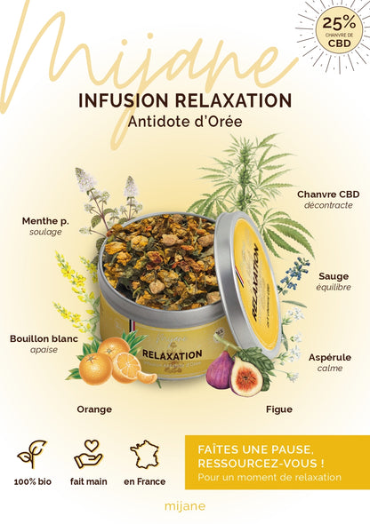 INFUSION RELAXATION - Antidote d'Orée